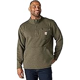 Carhartt Men's Relaxed Fit Midweight Quarter-Zip Pocket Sweater Fleece