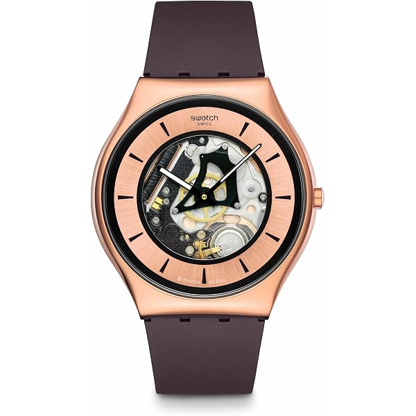 Amazon.com: Swatch Skin Irony 42 Lacquered Unisex Watch Casual