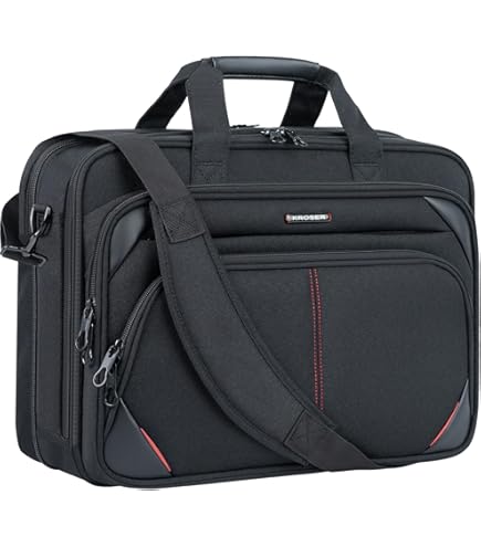 Amazon.com: EMPSIGN Stylish Laptop Bag Briefcase, 17.3 Inch Laptop