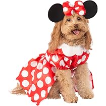 Amazon.com : Rubie's Disney: Mickey & Friends Pet Costume, Minnie ...