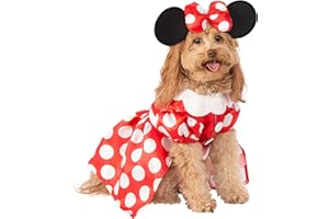 Disney: Minnie Mouse Pet Costume for For Dogs or Cats by Rubies, Medium
