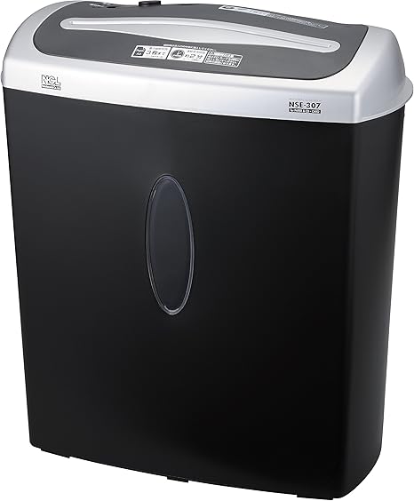 Amazon ナカバヤシ シュレッダー 家庭用 電動 マイクロカット Cd Dvd ブラック Nse 307bk 電動シュレッダー 文房具 オフィス用品