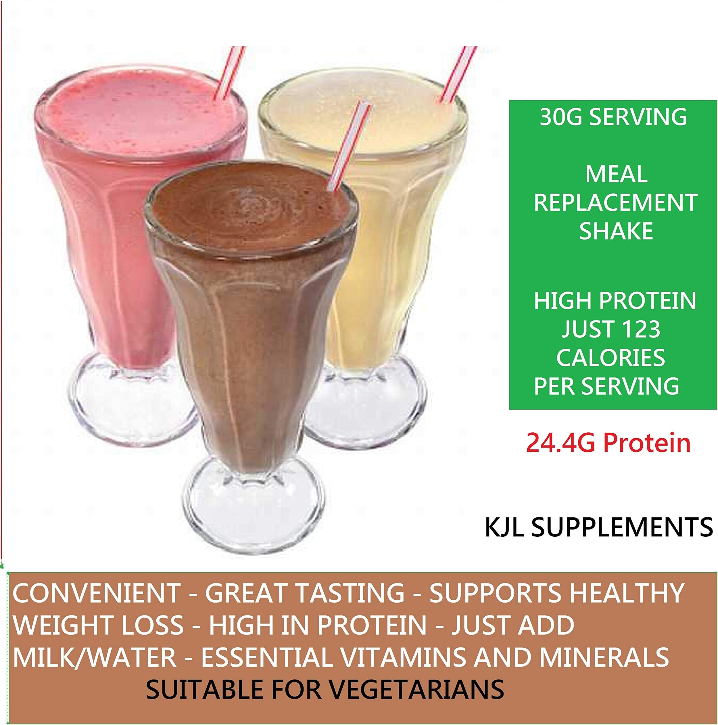 VLCD Meal Replacement Protein Shakes - Vanilla sachets - Weight Loss (X 16 Servings 480G)