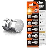 HAOFILM 10-Pack LR41 Button Batteries, AG3 392 384 SR41 1.5V Cell Battery | For watches and toys Leak-proof durable design Long-lasting daily power Replaces 384 SR41 L736 For watches and toys