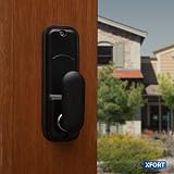 XFORT Digital Door Lock Matt Black Keypad Optional Hold Back Function view 6