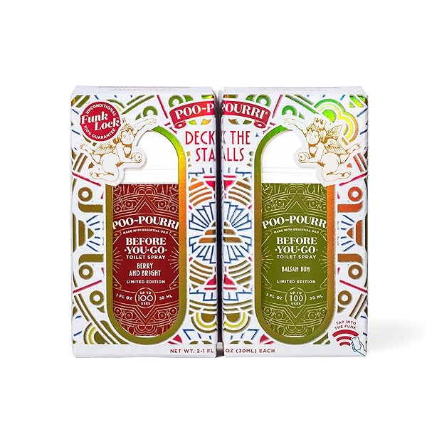 POO-POURRI DECK THE STALLS TEAR AWAY GIFT SET,...