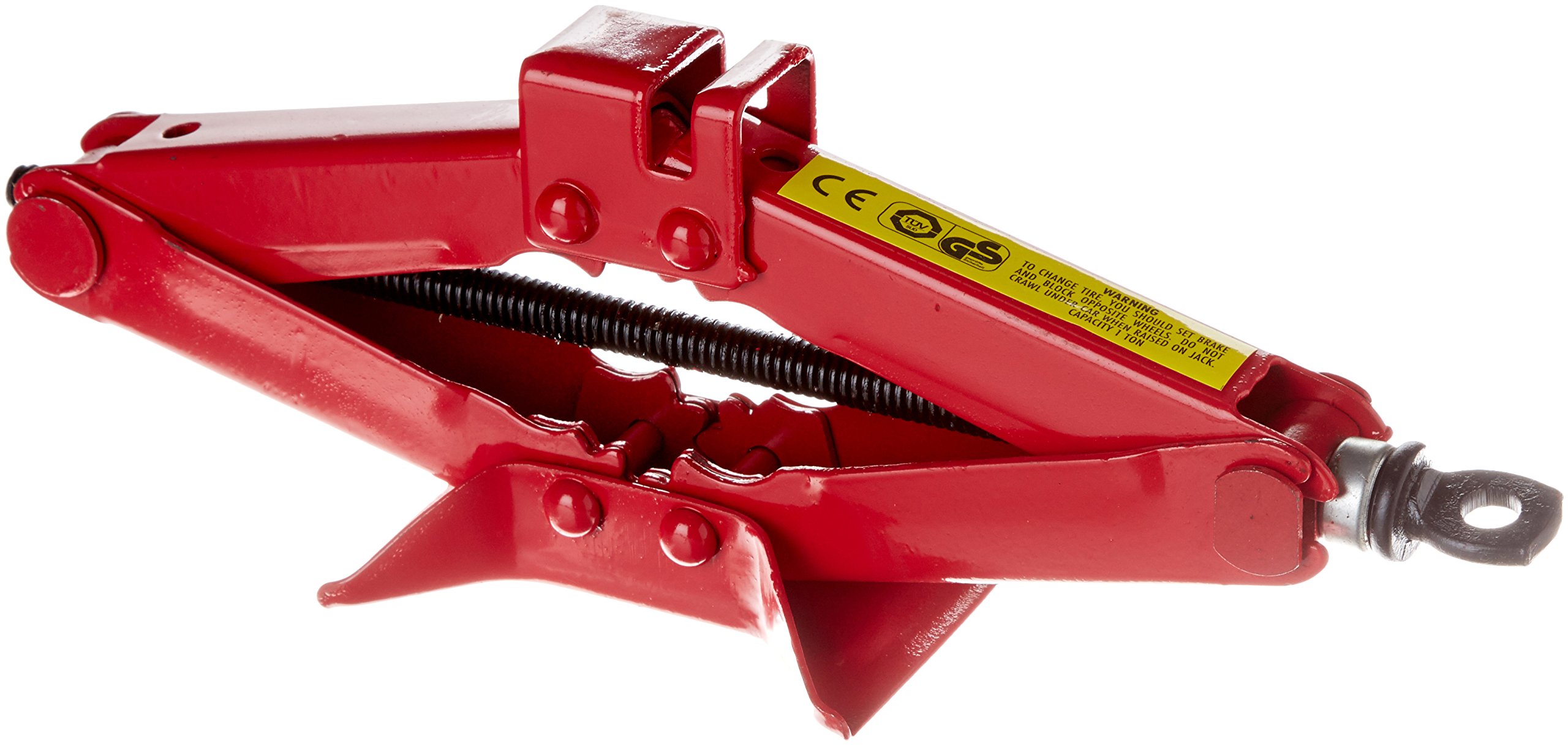 Streetwize - 1 Tonne Scissor Jack with Colour Box - Includes Folding Crank Handle - Lifting Range: 90mm to 330mm | Car Lifting Jack | Breakdown Maintenance | Roadside Assistance SWSJ1