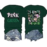 Pink Goes Good with Green Shirt Women Musical Shirt Witch and Princess Tee Musical Movie Fan Gifts Short Sleeve Tops Green M