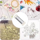 Mozeat Lens 50m Silver Jewellery Wire 0.35mm Iron Craft Wire view 7