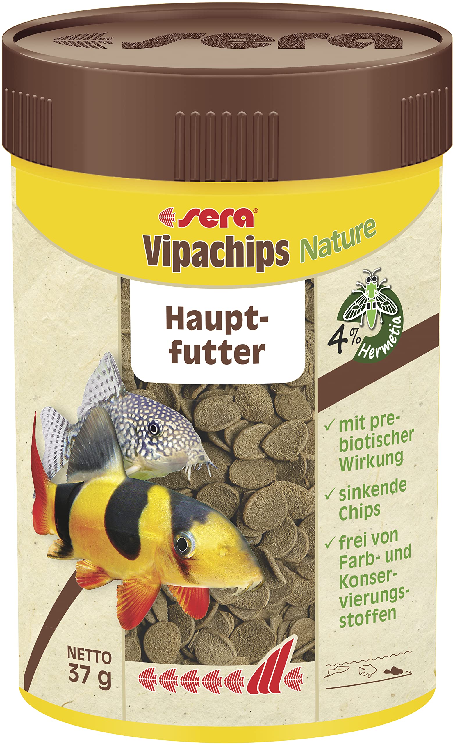 sera Vipachips Main Decreasing Chips Lining for all floor animals in the aquarium