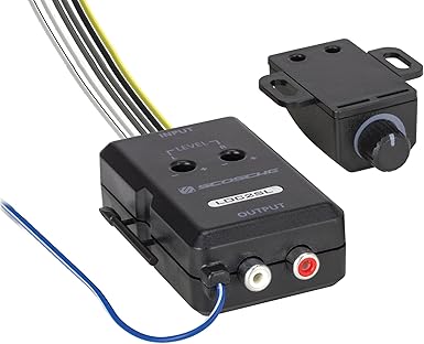SCOSCHE LOC2SL Car Stereo 2-Channel Audio Adjustable Amplifier Add-On