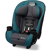Safety 1st Ellaris 3-in-1 Convertible Car Seat, Slim Fit Design, Rear &amp; Forward-Facing, 5-Position Headrest, Travel-Friendly with Machine-Washable Seat Pad, Peacock Blue