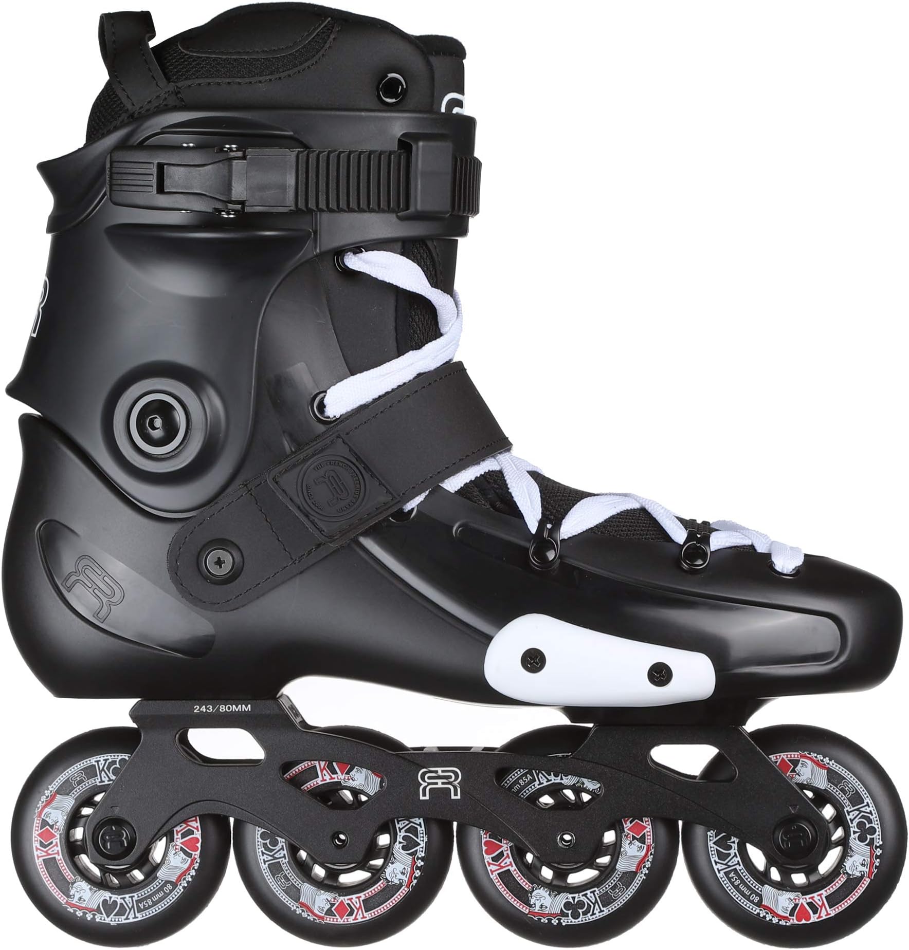 FR FRX 80 Skates Size 7.5 (40) Black