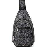 Daily Sling - Lightweight 12.6"x7.5" Sling Crossbody Bag with Convertible Adjustable Shoulder Strap