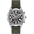 Citizen Watches AT0200-05E Eco-Drive Chronograph Canvas Watch