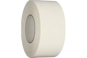 Polyken 510 Vinyl Coated Cloth Premium Gaffer's Tape, 11.5 mil Thick, 50m Length, 72mm Width, White