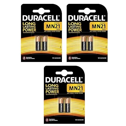 Duracell MN21 Batterie (3 x 2-er Pack)