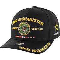 JM Warriors Operation Iraqi Freedom Veteran Hat for Men Officially