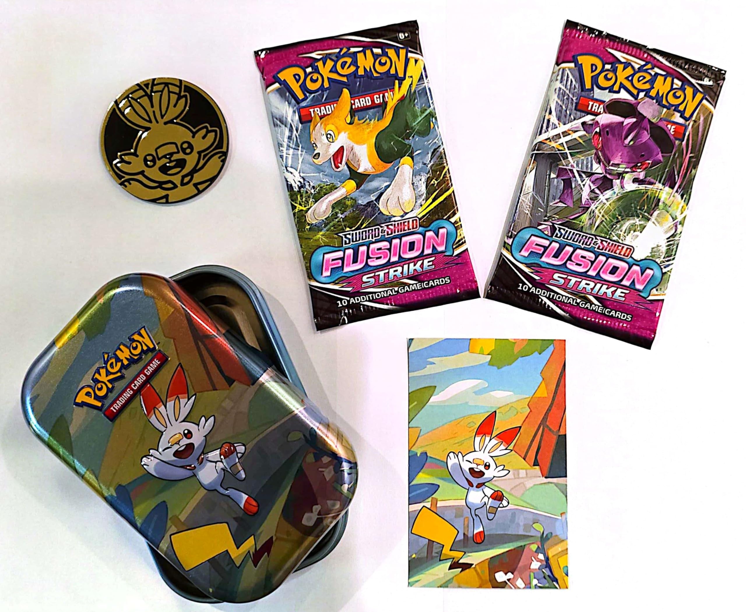 Pokémon POK80707 Pokemon TCG: Galar Pals Mini Tin (one at Random), Multicolor
