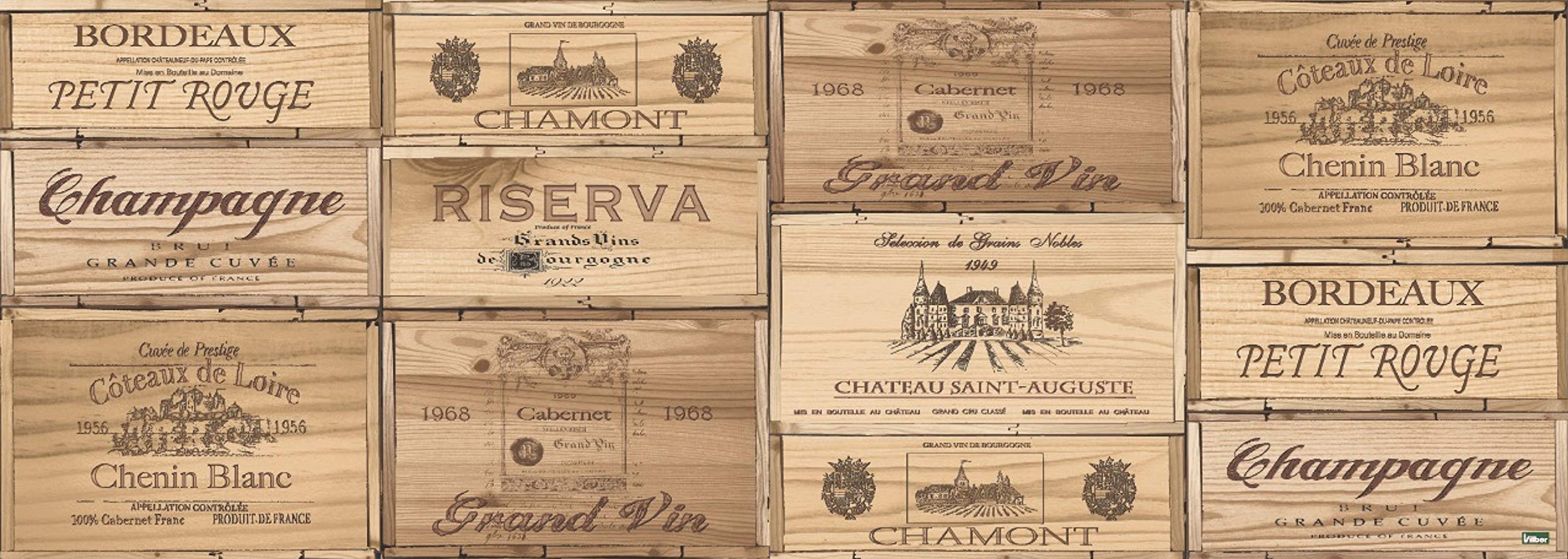 Vilber Large Chef Riserva Mat, Vinyl, Brown, 50 x 140 x 0.2 cm