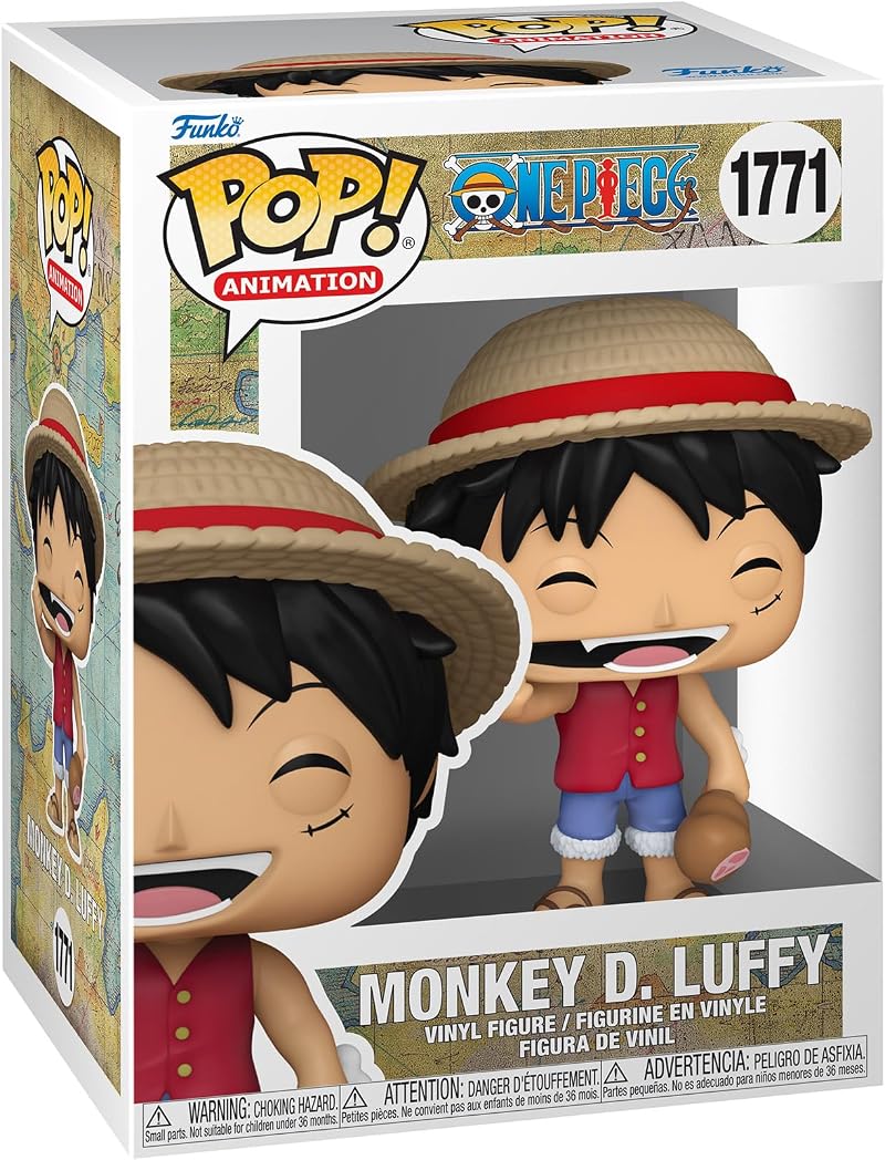 Funko POP! Animation One Piece Luffy Collectible Vinyl Figure 3.75in