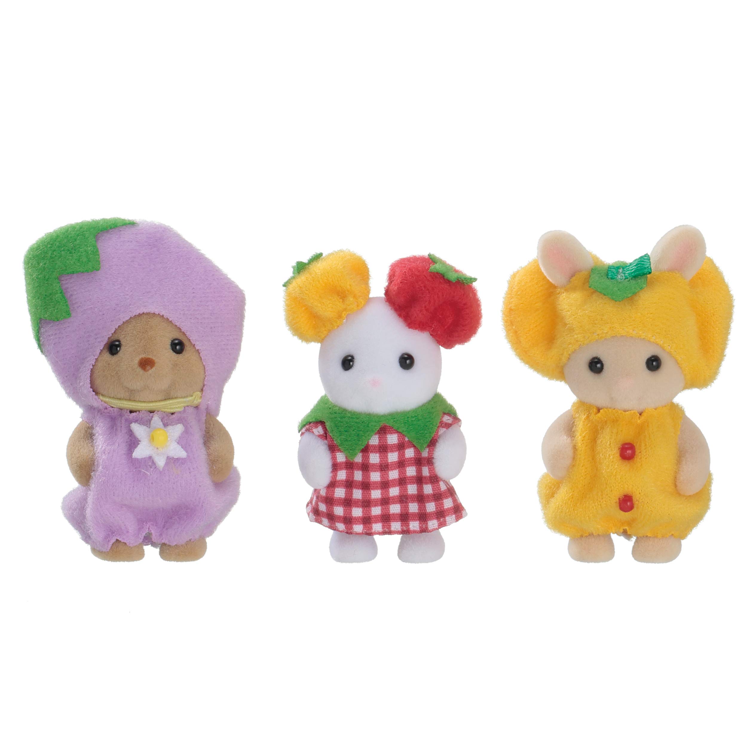 Sylvanian Families Veggie Babies Figures 3pk