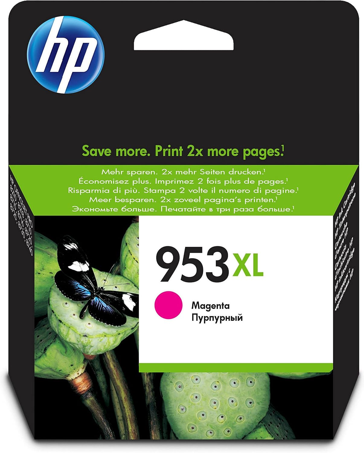 HP Refresh Cartridges Original Ink Cartridge Replacement F6U17AE (Magenta), High Yield