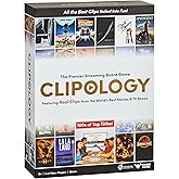 Clipology Game - The Premier Streaming Board Game Featuring Real Clips From The World's Best Movies & TV Shows | Movie Trivia