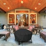 Guangyu Fire Pit Cover 80x80x65cm Waterproof Oxford Fabric UV Resistant view 8