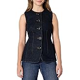 Amazon Essentials (Demi's Pick) Women's Regular-Fit Button-Down Denim Vest