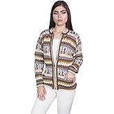 RAYMIS Alpaca Wool Sweater & Cardigan | Warm & Soft Alpaca Wool Fair Isle Sweater