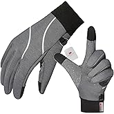 Origem Winter Gloves Men Women, Touch Screen Anti-Slip Warm 3M Thinsulate Running Gloves Lined for Cycling Driving Hiking Walking Gardening