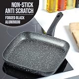 Blackmoor Classic 28cm Griddle Pan Non-Stick Induction Suitable Black view 7