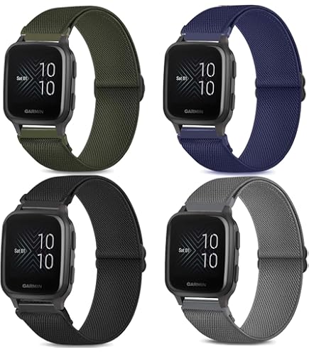 20mm Silicone Band For Garmin Vivoactive 3 5 / 245 645 Venu