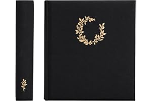 LA LENTE Premium Scrapbook Album - Scrapbook Photo Album with Writing Space - 100 Pages for Multiple Photo Sizes, 4x6, 5x7, 6x8, 8x10 - Photo Safe, Acid Free Photo Album for Wedding - Graduation