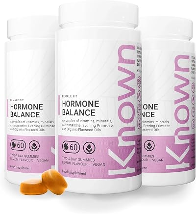 Known Hormone Balance Women’s Multivitamin Gummies Lemon 60 Gummies Vegan