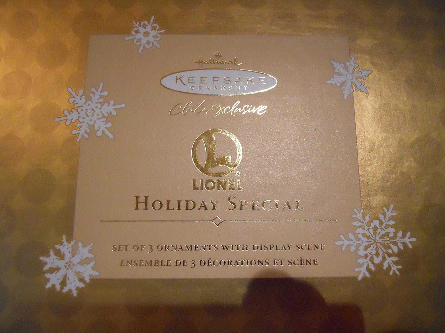 lionel holiday special train set