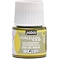 Pebeo Porcelaine 150 Ceramic Paint - Water-Based High-Gloss Color Paints for Porcelain, Premium Art Supplies, Non-Toxic & Heat-Safe, 45 ml Bottle, Shimmer Bronze