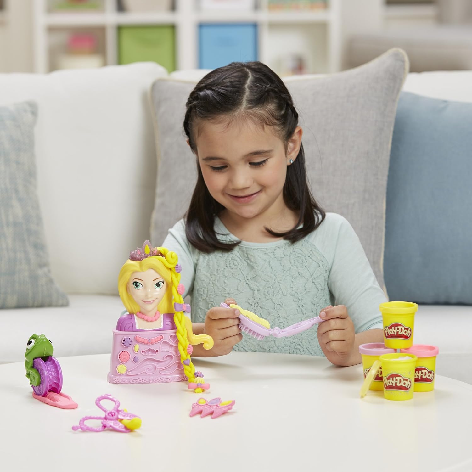 tangled play doh set
