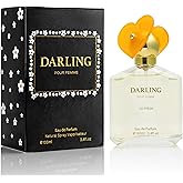 Darling for Women Eau De Parfum- Floral & Woody Fragrance - Top Notes of Gardenia, Violet Petals & Jasmine - Powdery Soft Dry Down of White Woods, Vanilla & Musk as Base - Elegant 100ml Bottle