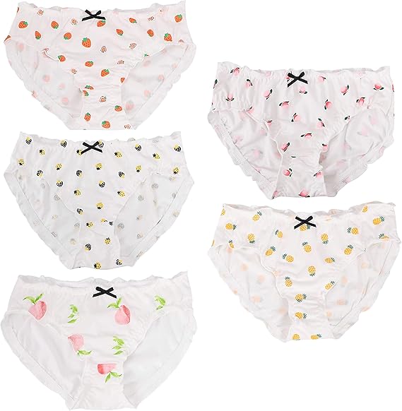 Amazon ぴゅありぼん 大きいサイズ リアルjsシリーズ Xl かわいい ロリータ ショーツ 5色セット Tokyo Goods Market Eセット セット 通販