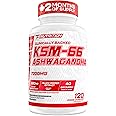 TC Nutrition Organic KSM-66 Ashwagandha Supplement - 120 Capsules - 7200 mg - Reduce Stress & Anxiety, Mood Support, Performa