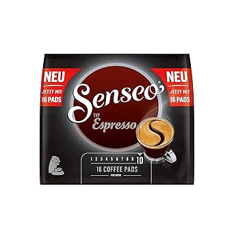 Senseo Typ Espresso, 16 Kaffee Pads, 5er Pack (5 x 111 g)
