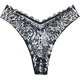 Savage X, Women's Sharp Dresser Lace Hipster Panty, Black Caviar, L