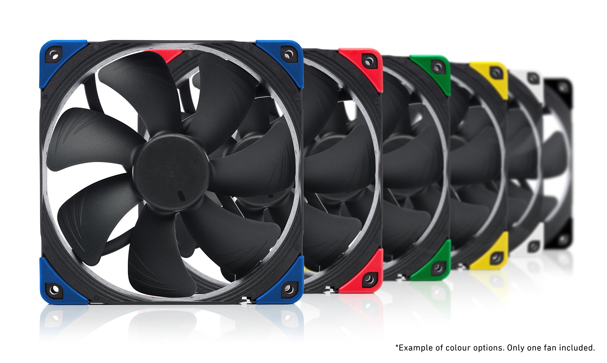Noctua NF-A14 PWM chromax.Black.swap, Premium Quiet Fan, 4-Pin (140mm, Black)