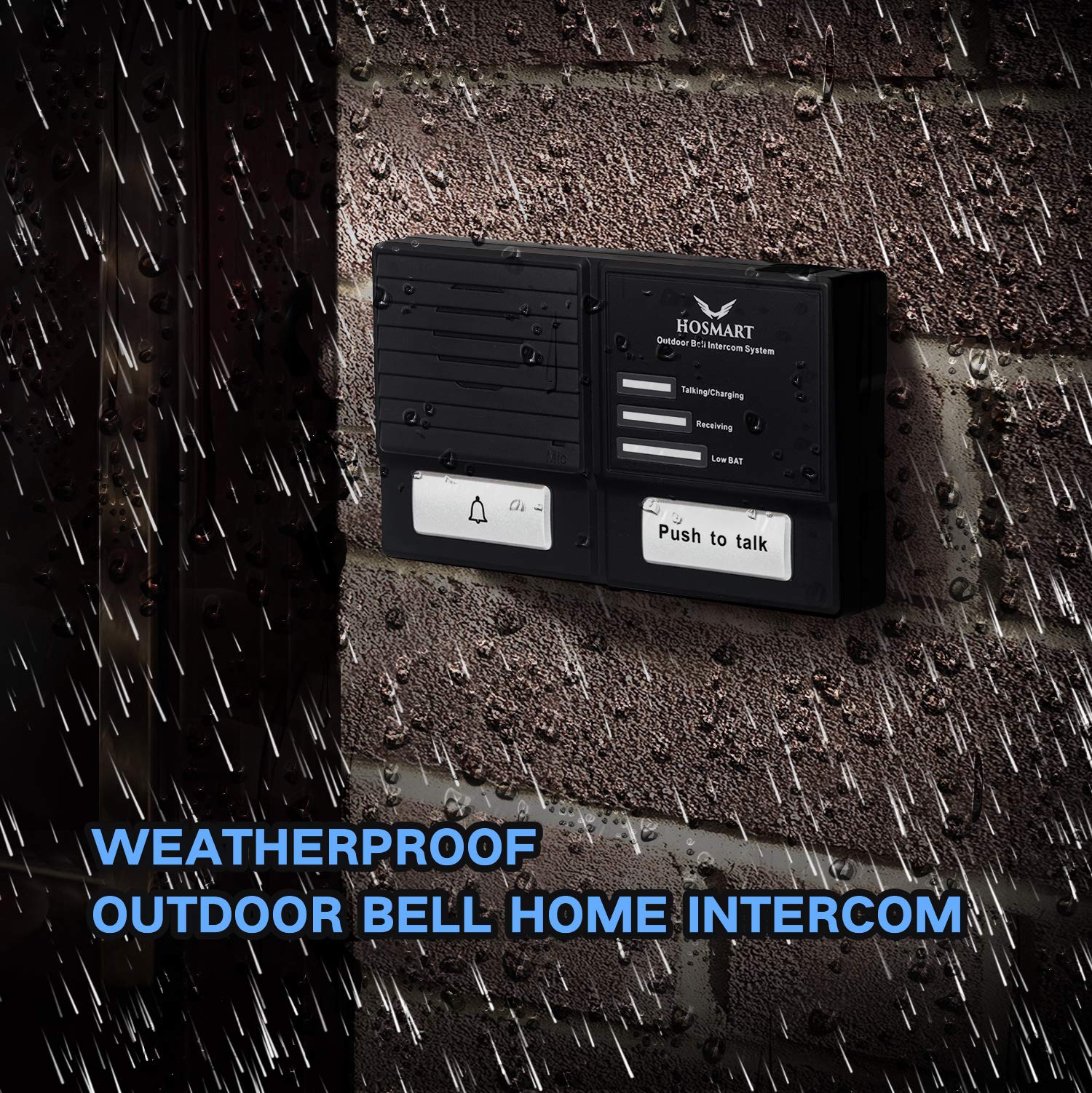 Hosmart 1500FT Wireless 7Channel Digital FM Wireless with