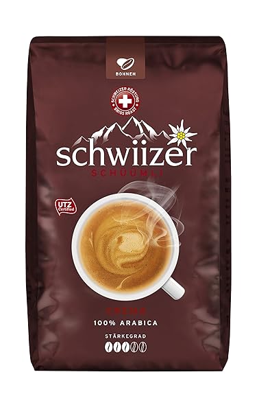 Schwiizer Crema Ganze Kaffeebohnen, 3er Pack (3 x 500 g)