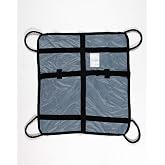 Patient Aid Portable Stretcher &amp; Gurney with Padded Lifting Straps | Multiple Reinforced Handles | 600 lb Weight Capacity | EMS, Rescue &amp; Evacuation | Lift &amp; Transfer People or Pets