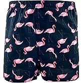 ROCK ATOLL Men's Colorful Funny Animal All Over Print Cotton Boxer Shorts S-XXL