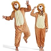 QUCH Adult Onesie Costume-Unisex Animal Onesies for Adults Halloween Costume Halloween Onesies Adult Onesie Pajamas for Women